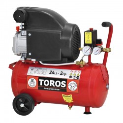 ΑΕΡΟΣΥΜΠΙΕΣΤΗΣ ΜΟΝΟΜΠΛΟΚ 24LT/2HP 230V (40141)