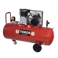 ΑΕΡΟΣΥΜΠΙΕΣΤΗΣ ΜΕ ΙΜΑΝΤΑ 150LIT 3HP 230V TOROS (602039)