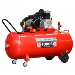 ΑΕΡΟΣΥΜΠΙΕΣΤΗΣ ΜΕ ΙΜΑΝΤΑ 270LIT 3HP 230V TOROS (602041)