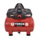 ΑΕΡΟΣΥΜΠΙΕΣΤΗΣ OIL-FREE SILENT 6Lt 1HP TOROS (602046)