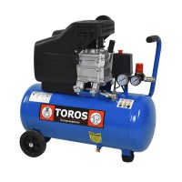ΑΕΡΟΣΥΜΠΙΕΣΤΗΣ ΜΟΝΟΜΠΛΟΚ 24LT 2,5HP 230V TOROS (602081)