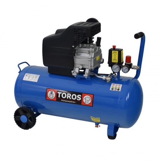 ΑΕΡΟΣΥΜΠΙΕΣΤΗΣ ΜΟΝΟΜΠΛΟΚ 50LT 2,5HP 230V TOROS (602082)