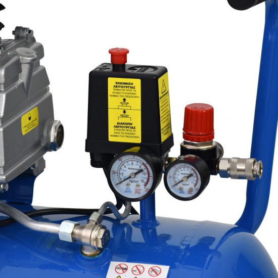 ΑΕΡΟΣΥΜΠΙΕΣΤΗΣ ΜΟΝΟΜΠΛΟΚ 50LT 2,5HP 230V TOROS (602082)
