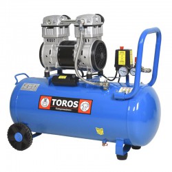 ΑΕΡΟΣΥΜΠΙΕΣΤΗΣ OILFREE ΧΑΜΗΛΟΥ ΘΟΡΥΒΟΥ (SILENT) 50LT/2,0HP TOROS (602088)