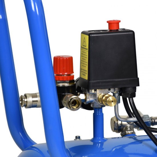 ΑΕΡΟΣΥΜΠΙΕΣΤΗΣ OILFREE ΧΑΜΗΛΟΥ ΘΟΡΥΒΟΥ (SILENT) 50LT/2,0HP TOROS (602088)