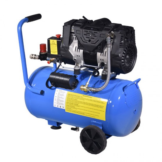 ΑΕΡΟΣΥΜΠΙΕΣΤΗΣ OILFREE ΧΑΜΗΛΟΥ ΘΟΡΥΒΟΥ (SEMISILENT) 24LT/2,0HP 10 BAR TOROS (602089)