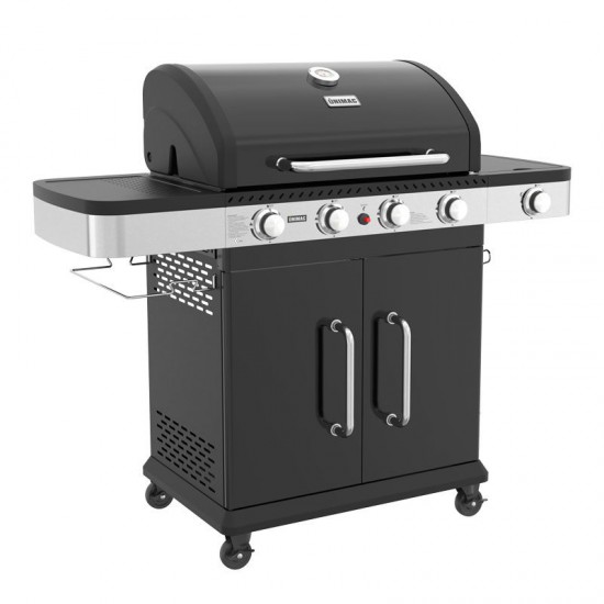 ΨΗΣΤΑΡΙΑ ΥΓΡΑΕΡΙΟΥ BBQ PREMIUM LINE 4 ΕΣΤΙΕΣ ΚΑΙ 1 ΠΛΑΪΝΟ ΜΑΤΙ UNIMAC (661316)