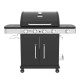 ΨΗΣΤΑΡΙΑ ΥΓΡΑΕΡΙΟΥ BBQ PREMIUM LINE 4 ΕΣΤΙΕΣ ΚΑΙ 1 ΠΛΑΪΝΟ ΜΑΤΙ UNIMAC (661316)