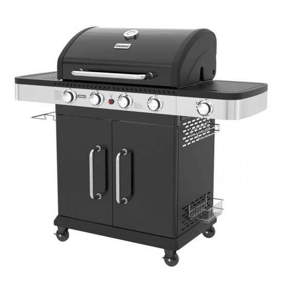 ΨΗΣΤΑΡΙΑ ΥΓΡΑΕΡΙΟΥ BBQ PREMIUM LINE 4 ΕΣΤΙΕΣ ΚΑΙ 1 ΠΛΑΪΝΟ ΜΑΤΙ UNIMAC (661316)