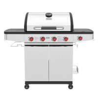 ΨΗΣΤΑΡΙΑ ΥΓΡΑΕΡΙΟΥ INOX BBQ PREMIUM LINE 4 ΕΣΤΙΕΣ ΚΑΙ 1 ΠΛΑΪΝΟ ΜΑΤΙ UNIMAC (661317)