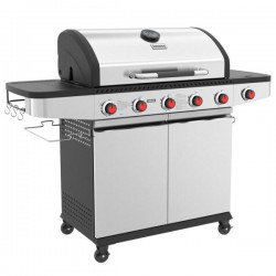 ΨΗΣΤΑΡΙΑ ΥΓΡΑΕΡΙΟΥ INOX BBQ PREMIUM LINE 5 ΕΣΤΙΕΣ ΚΑΙ 1 ΠΛΑΪΝΟ ΜΑΤΙ UNIMAC (661318)