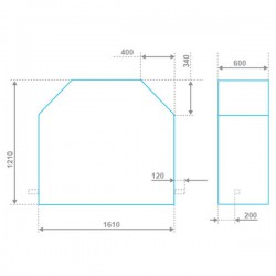 ΚΑΛΥΜΜΑ ΠΡΟΣΤΑΣΙΑΣ ΓΙΑ GAS BBQ 5 ΕΣΤΙΩΝ UNIMAC (661382)
