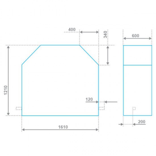 ΚΑΛΥΜΜΑ ΠΡΟΣΤΑΣΙΑΣ ΓΙΑ GAS BBQ 5 ΕΣΤΙΩΝ UNIMAC (661382)