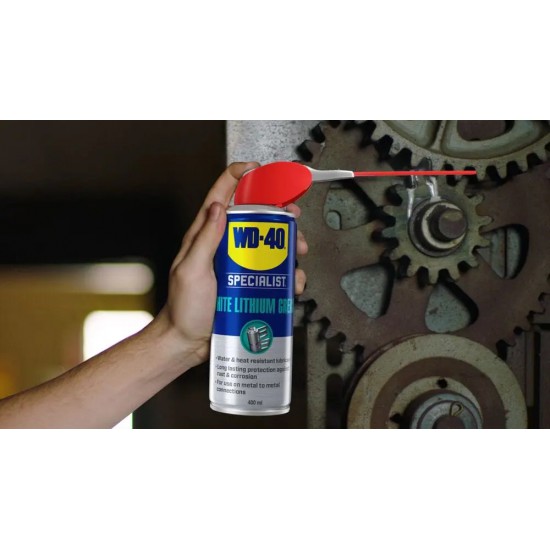 WD-40 SPECIALIST ΣΠΡΕΙ ΛΕΥΚΟΥ ΓΡΑΣΟΥ ΛΙΘΙΟΥ 400ml (202040120)