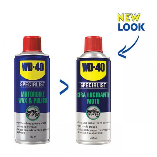 WD-40 SPECIALIST MOTORBIKE WAX & POLISH ΓΥΑΛΙΣΜΑ & ΚΕΡΩΜΑ 400ml (207133120)