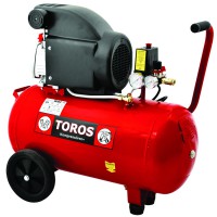 Αεροσυμπιεστής Μονομπλόκ TOROS EM 50/2 (2.0HP) - 40140