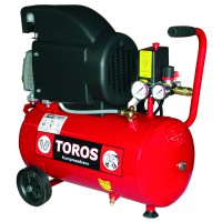 Αεροσυμπιεστής Μονομπλόκ TOROS EM 24/2 (2.0HP) - 40141