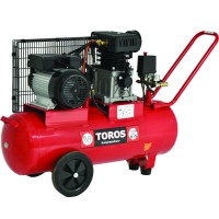 Αεροσυμπιεστής Μονοφασικός 50Lt. - 3Hp TOROS ZA65-50 (40147)
