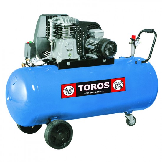 Αεροσυμπιεστής Τριφασικός 270Lt. - 3Hp TOROS Ν3-270C-3T (602016)