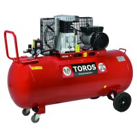 Αεροσυμπιεστής Μονοφασικός 200Lt. - 3Hp TOROS DH-30200/10 (602040)