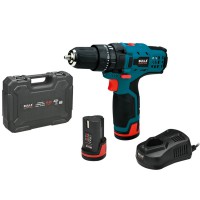 Δραπανοκατσάβιδο Κρουστικό Μπαταρίας Λιθίου BULLE με 2 Μπαταρίες  (10,8V )  - 63432