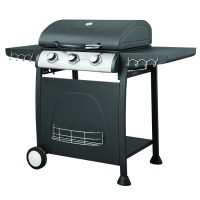 Ψησταριά (BBQ) Υγραερίου με 3 καυστήρες UNIMAC Σειρά Βasic 661312