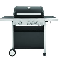 Ψησταριά (BBQ) Υγραερίου με 3 καυστήρες + 1 πλαϊνή εστία UNIMAC Σειρά Trend 661314