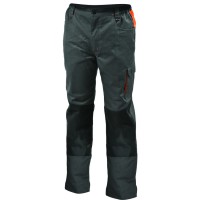 Παντελόνι Εργασίας Γκρι από T/C καμβά 270g/m2 με 9 τσέπες UNIMAC 720100