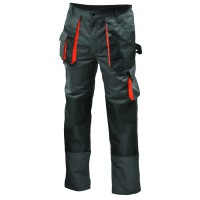 Παντελόνι Εργασίας Γκρι από T/C καμβά 270g/m2 με 8 τσέπες UNIMAC 720112