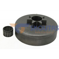 Καμπάνα HOMELITE 330-360-410-XL76-XL100 3/8″-7 Δόντια HO118-A7Nsk