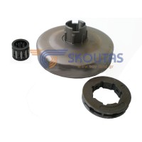 Καμπάνα HUSQVARNA 181-2100-2101 3/8″ -7 Δόντια HU406LC-A7Nsk