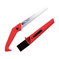 Πριόνι χειρός διπλής κοπής με θήκη, πλαστική λαβή & ίσια λεπίδα 18cm CAM-18LN