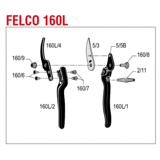 FELCO ΚΑΤΑΛΟΓΟΣ ΑΝΤΑΛΛΑΚΤΙΚΩΝ FELCO 160L