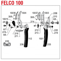 FELCO ΚΑΤΑΛΟΓΟΣ ΑΝΤΑΛΛΑΚΤΙΚΩΝ FELCO 100