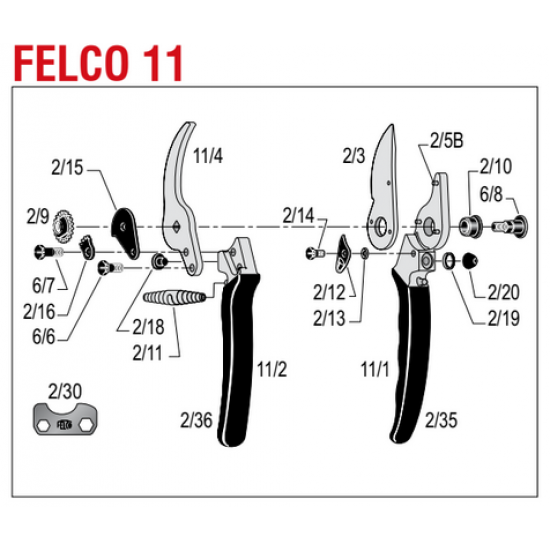 FELCO ΚΑΤΑΛΟΓΟΣ ΑΝΤΑΛΛΑΚΤΙΚΩΝ FELCO 11