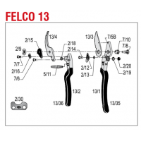 FELCO ΚΑΤΑΛΟΓΟΣ ΑΝΤΑΛΛΑΚΤΙΚΩΝ FELCO 13