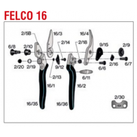FELCO ΚΑΤΑΛΟΓΟΣ ΑΝΤΑΛΛΑΚΤΙΚΩΝ FELCO 16