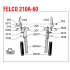 FELCO ΚΑΤΑΛΟΓΟΣ ΑΝΤΑΛΛΑΚΤΙΚΩΝ FELCO 210A-60