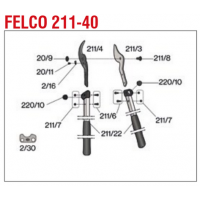 FELCO ΚΑΤΑΛΟΓΟΣ ΑΝΤΑΛΛΑΚΤΙΚΩΝ FELCO 211-40