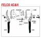 FELCO ΚΑΤΑΛΟΓΟΣ ΑΝΤΑΛΛΑΚΤΙΚΩΝ FELCO 4C&H