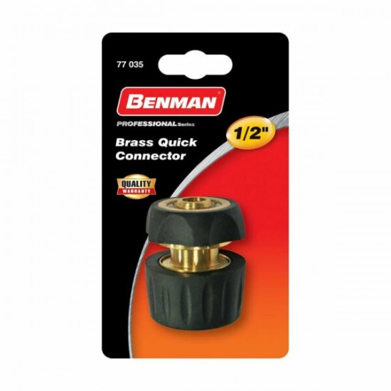 Ταχυσύνδεσμος ορειχάλκινος 1/2″-5/8″ BENMAN 77035