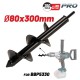 BORMANN Pro BBP5331 Αρίδα Δραπάνου Φ80mm,Μήκος 300mm (073963)