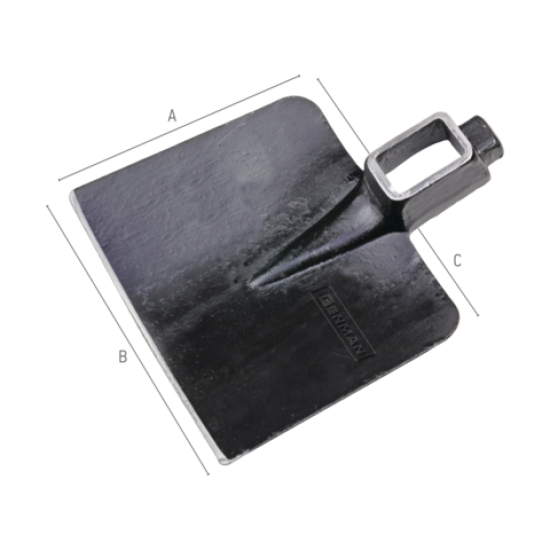 ΤΣΑΠΑ ΤΕΤΡΑΓΩΝΗ ΜΕ ΚΕΦΑΛΗ ΣΦΥΡΙΟΥ BENMAN (77264)