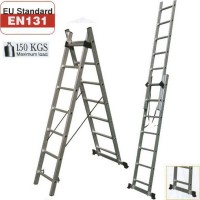 Σκάλα αλουμινίου διπλή επεκτεινόμενη Bulle 22 σκαλιά(2x11) SS11 631112