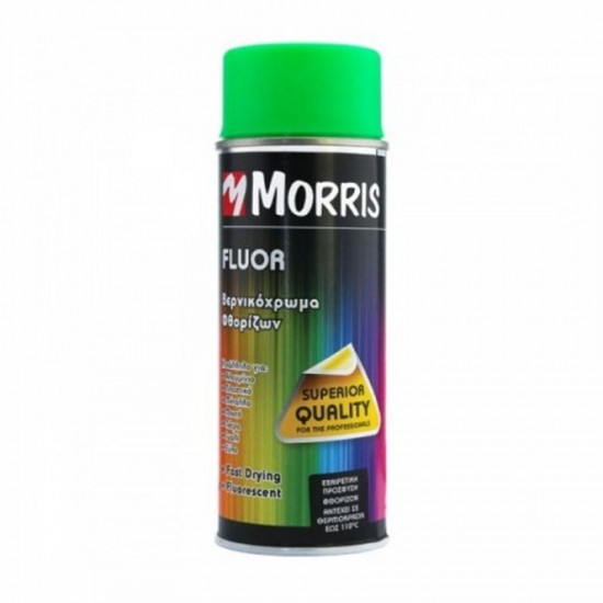 Φθορίζων Βερνικόχρωμα Πράσινο 400ml Morris 28535