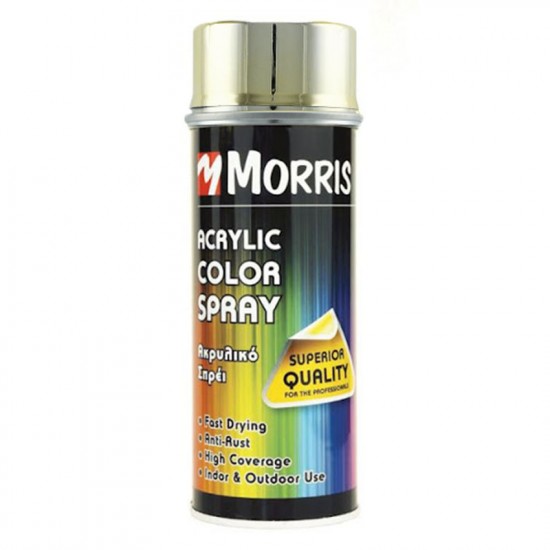 Σπρέϊ Χρωμέ Χρυσό 400ml Morris 28536