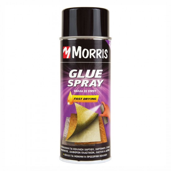 Σπρέι κόλλας MORRIS GLUE SPRAY 400ml 28571